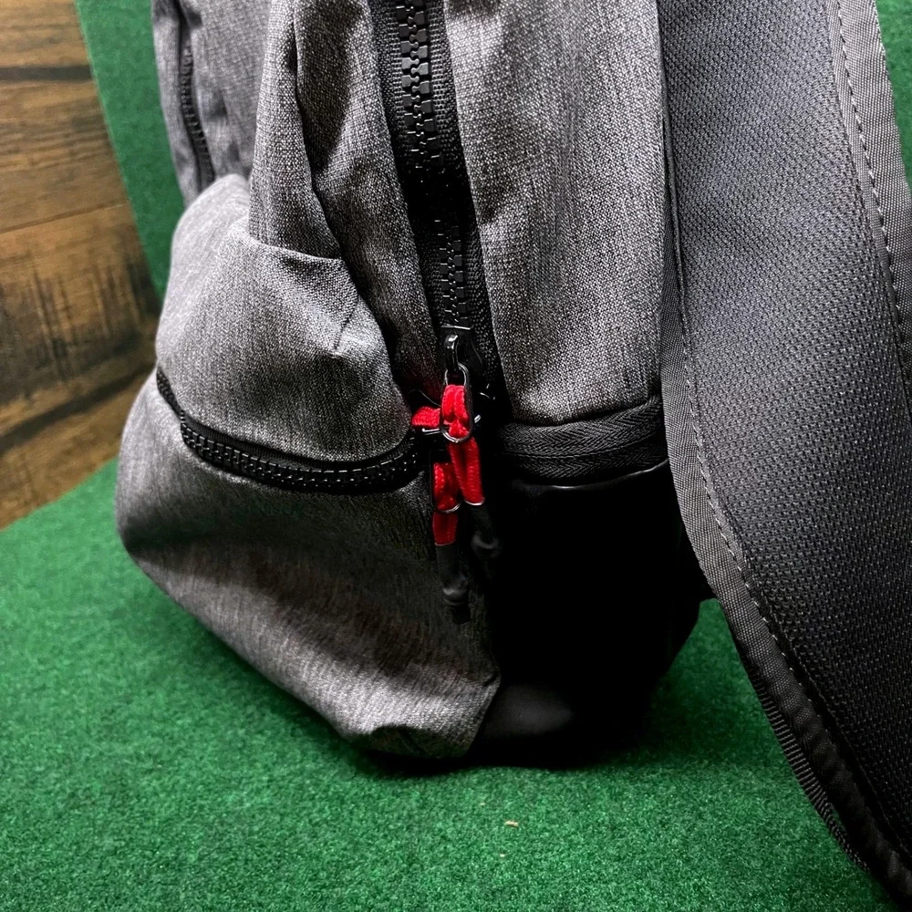 Nike Air Jordan Jumpman Heather Gray School Backpack Travel Bag Large